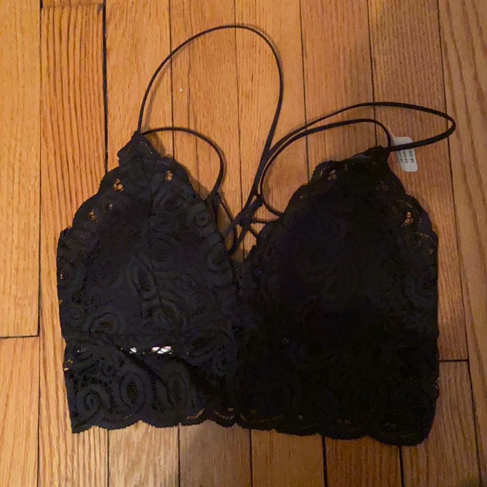 Black Crotchet Bralette